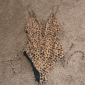 Nordstrom Leopard One Piece